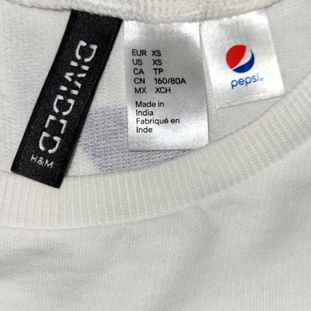 PEPSI CROP TOP LONG SLEEVED X SMALL - Picture 4 of 4
